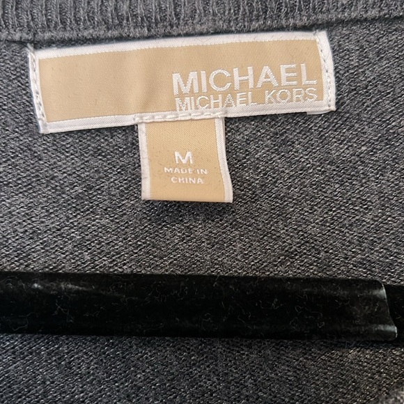 Michael Kors Medium Grey long sweater tunic - Picture 2 of 5